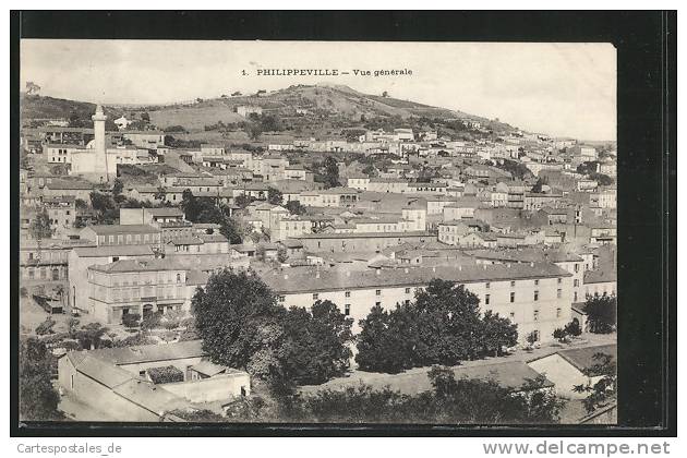 CPA Philippeville, Vue generale