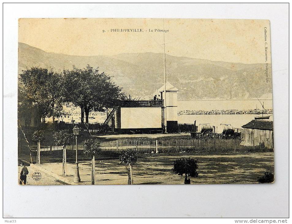 Carte postale Ancienne  PHILIPPEVILLE  Le Pilotage