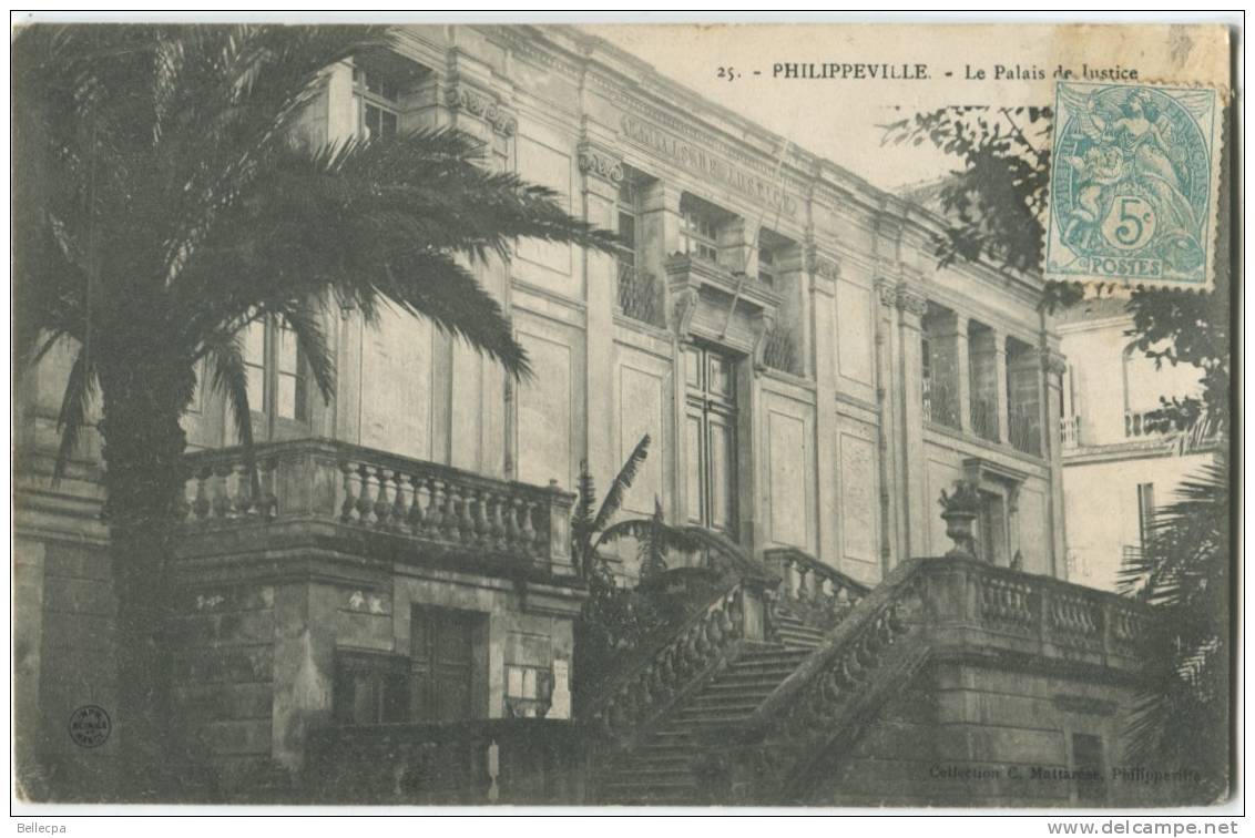 AFRIQUE ALGERIE Philippeville Palais de Justice