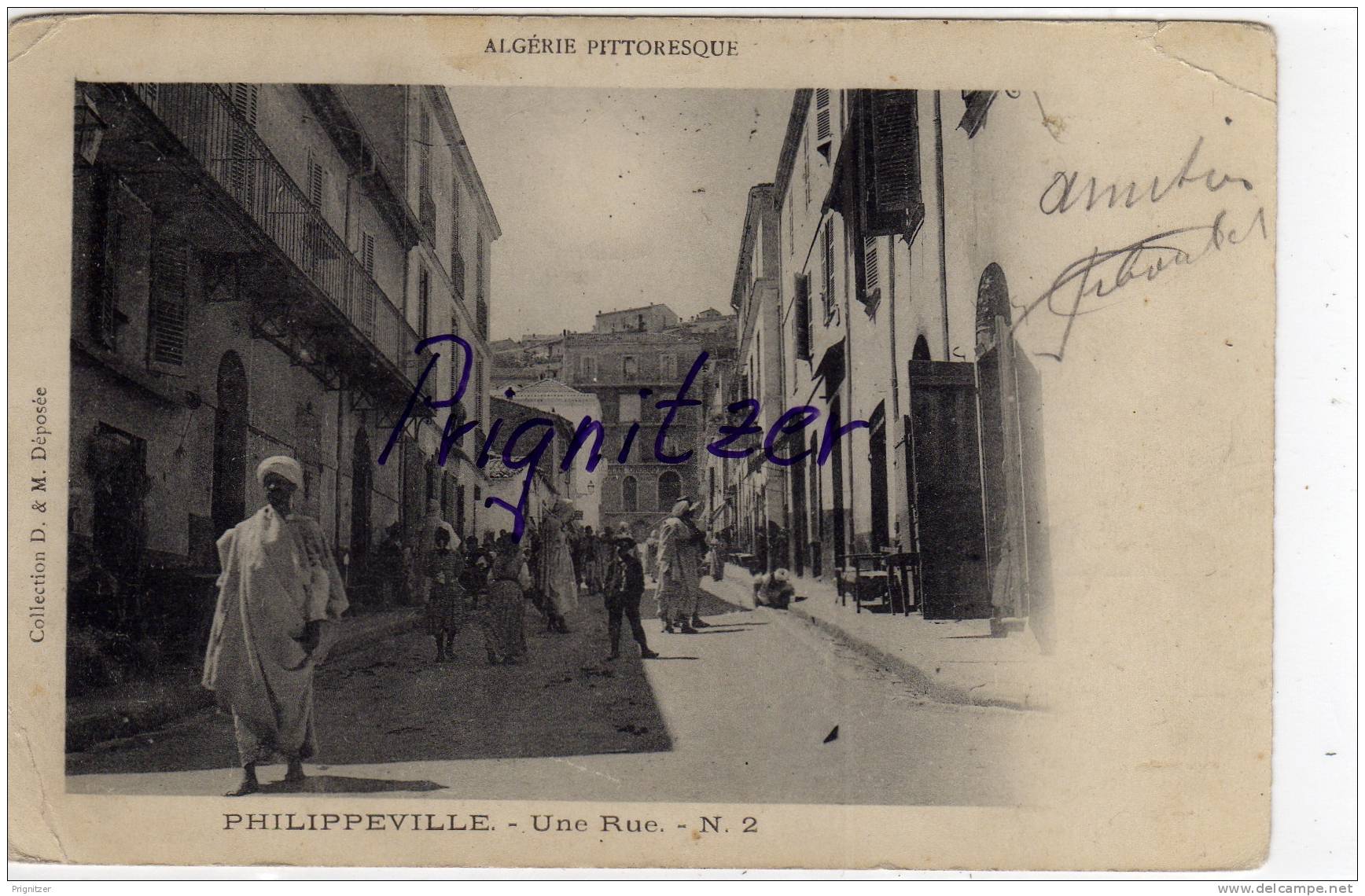 ALGERIE / ALGERIEN    PHILIPPEVILLE - Une Rue - N° 2