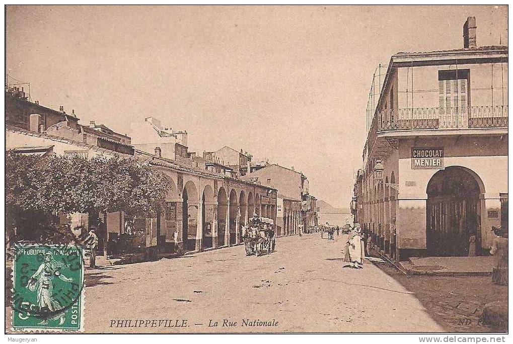 PHILIPPEVILLE - La Rue  Nationale