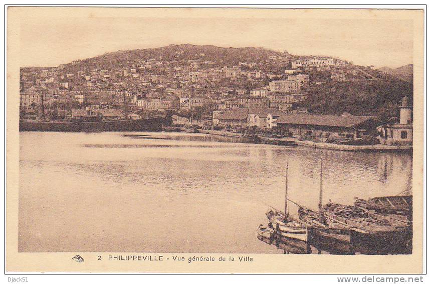 2 - PHILIPPEVILLE - Vue générale de la Ville