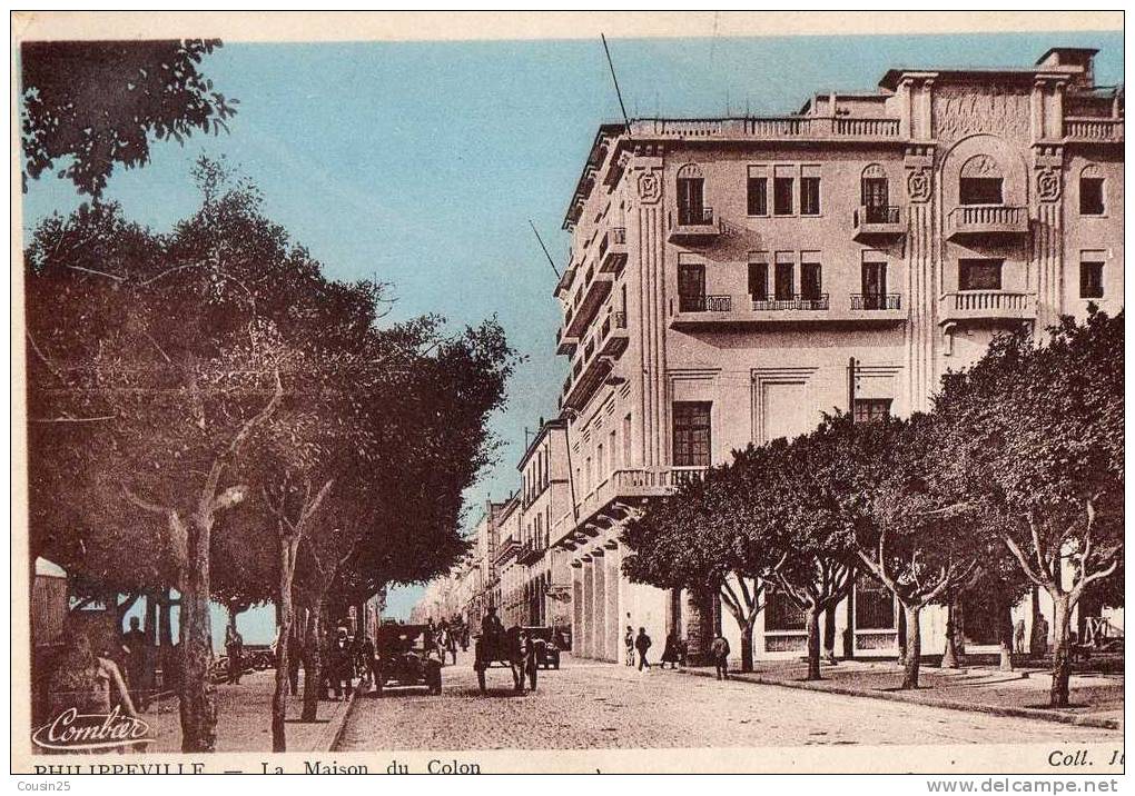 ALGERIE - PHILIPPEVILLE - La Maison du Colon