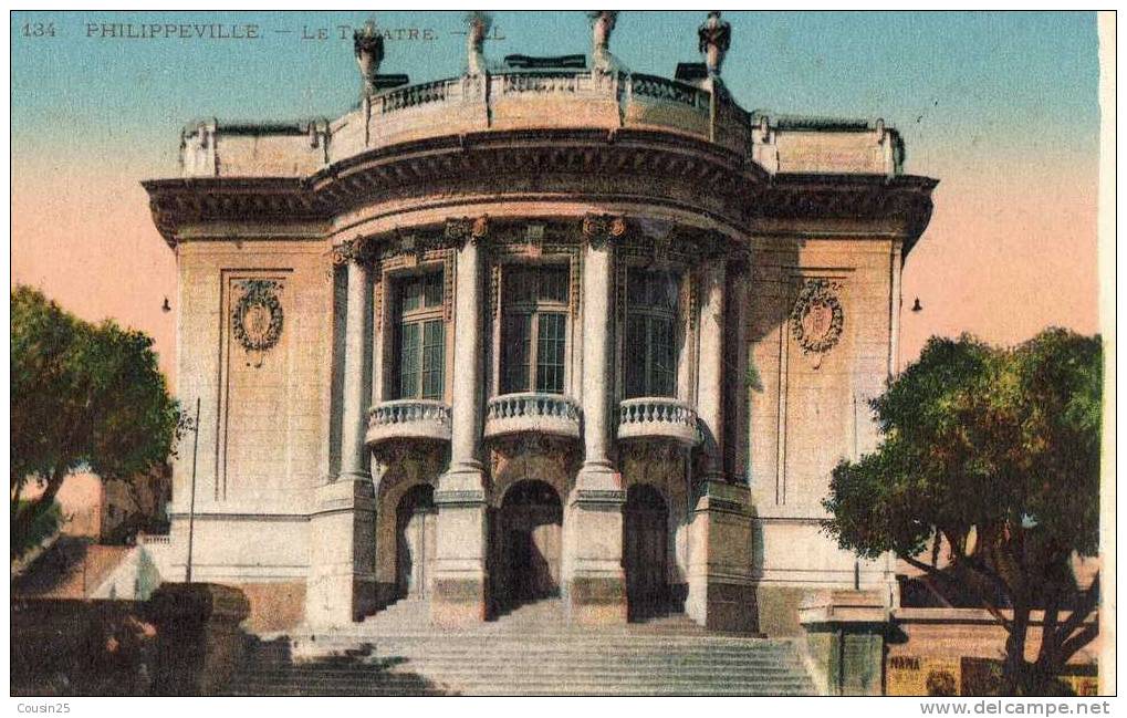 ALGERIE - PHILIPPEVILLE - Le Théatre