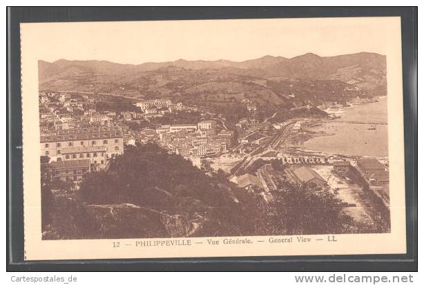 CPA Philippeville, Vue Generale