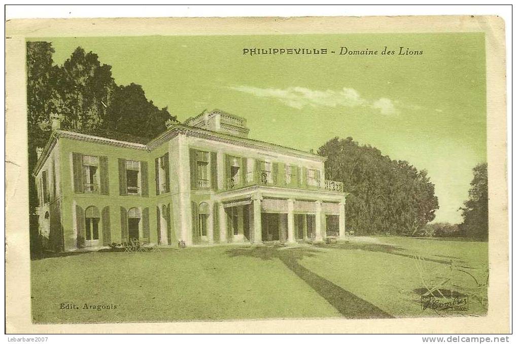 PHILIPPEVILLE - DOMAINE DES LIONS  (    ) ALGERIE