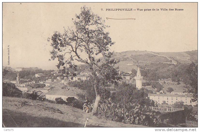 Algérie - Philippeville - Vue prise de la Villa des Roses