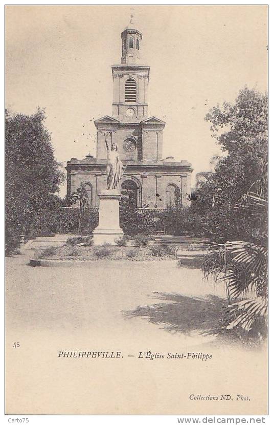 Algérie - Philippeville - Eglise Saint Philippe