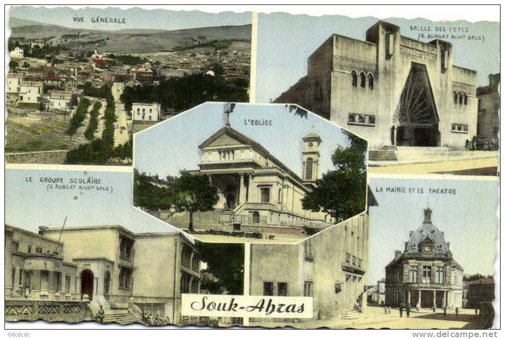 Souk Ahras Multivues  Recto verso