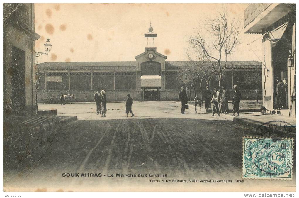 SOUK AHRAS LE MARCHE AUX GRAINS