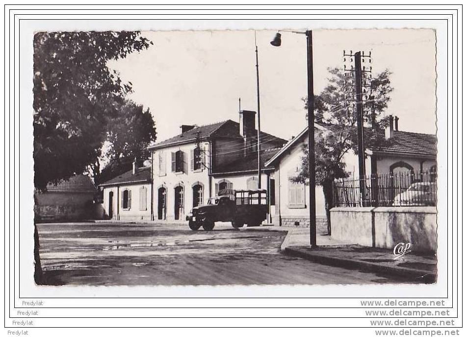 SOUK AHRAS  LA GARE  CARTE CIRCULEE