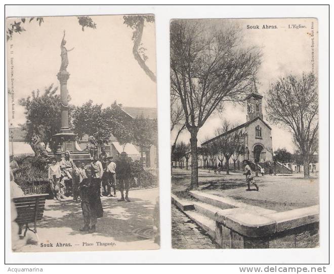 SOUK AHRAS - 2 cartoline FP NV