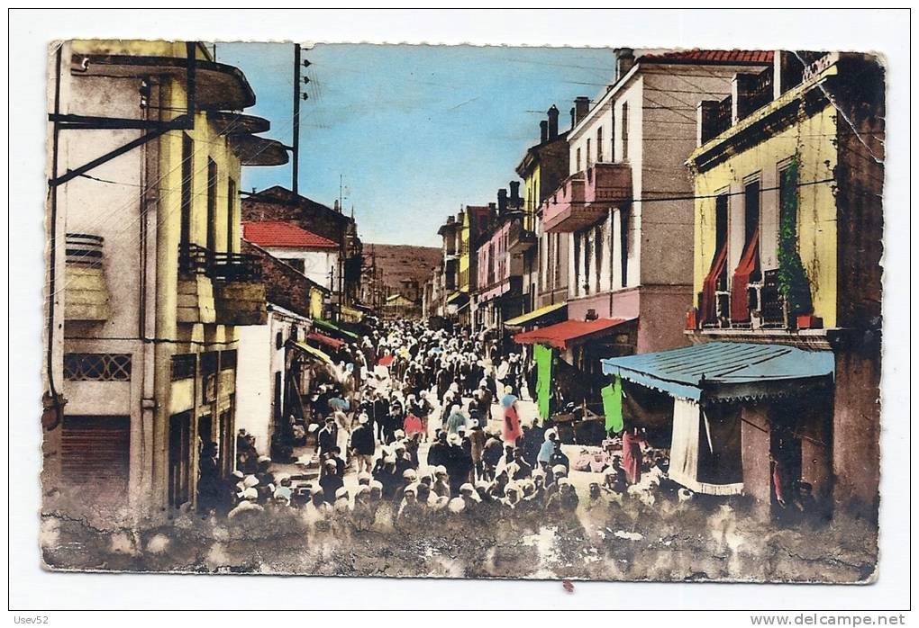 CPSM Souk-Ahras - Rue Cheikh Benbadis