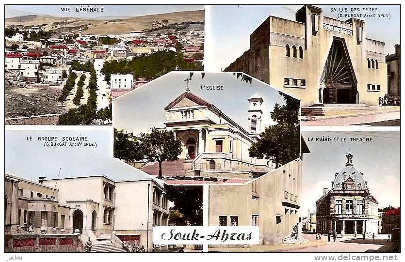 SOUK AHRAS ,MULTI VUES COLORISEE ,A VOIR !!  REF 29063