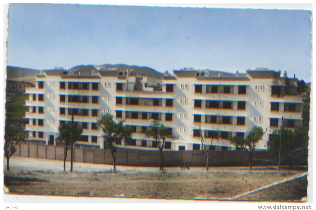 Algérie, Souk Ahras (Constantine), Caserne de la garde mobile, CP ayant circulé en 1960, Référence n°5