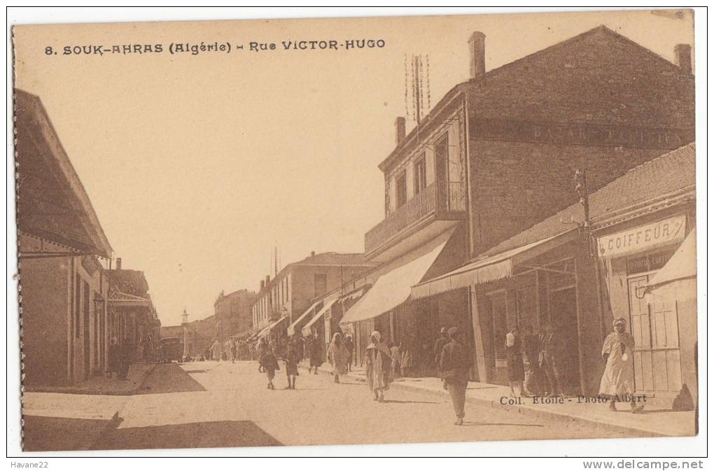 X1321  SOUK AHRAS RUE VICTOR HUGO  2 SCANS