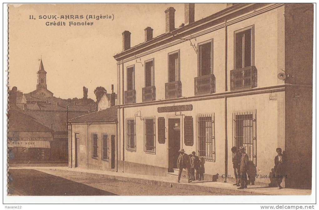 X1318  SOUK AHRAS CREDIT FONCIER 2 SCANS