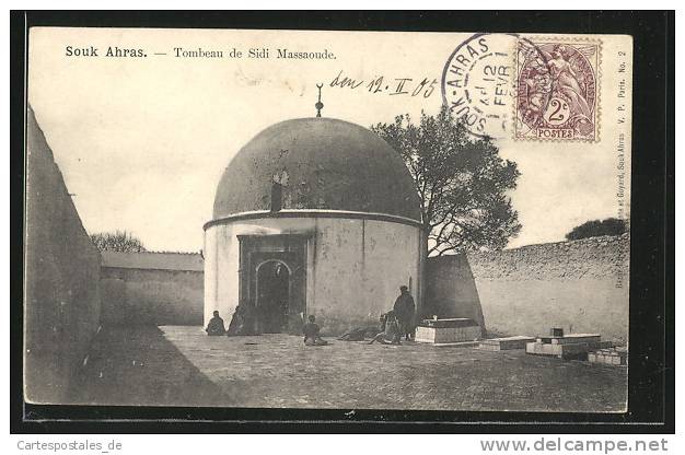 CPA Souk Ahras, Tombeau de Sidi Massaoude
