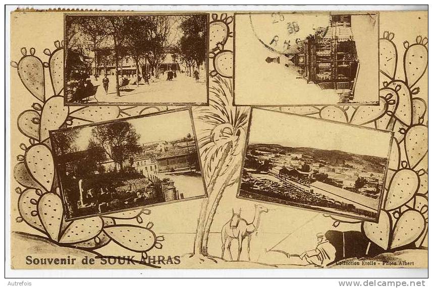 ALGERIE  -  SOUK AHRAS  -  MULTIVUES