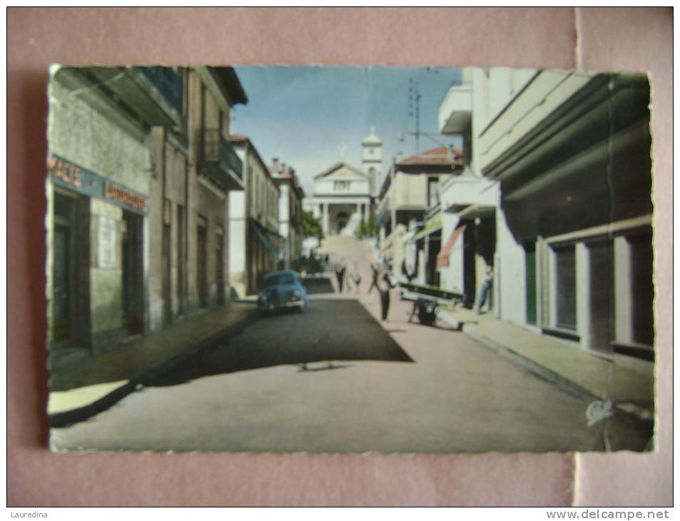 CPSM SOUK-AHRAS N°1549 VUE VERS L EGLISE - ECRITE EN 1961