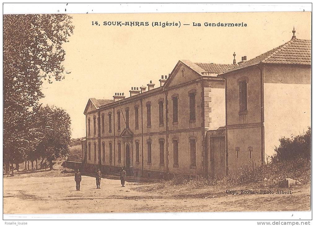 SOUK-AHRAS 'Algérie) - La Gendarmerie