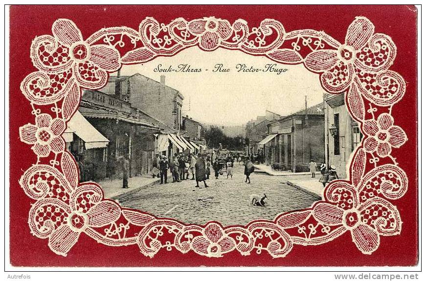 ALGERIE  -  SOUK AHRAS  -  RUE VICTOR HUGO