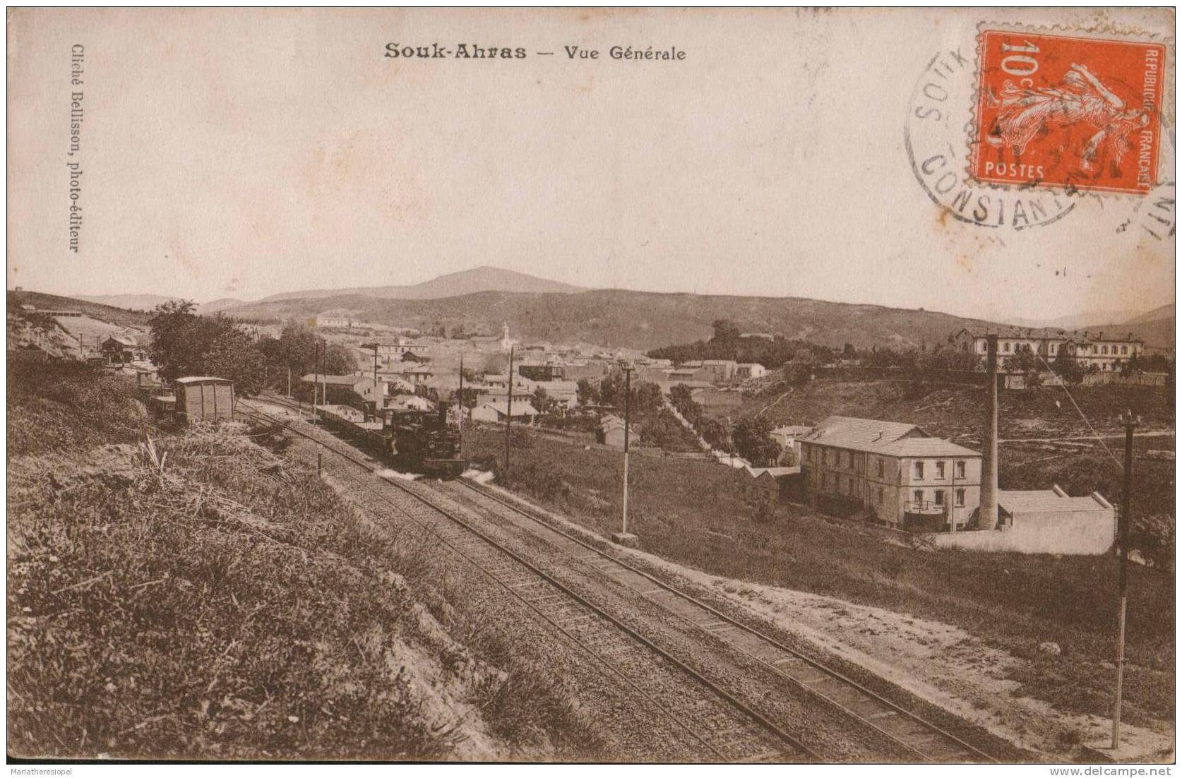 Algerie, Souk-Ahras. Vue Generale. 1911.