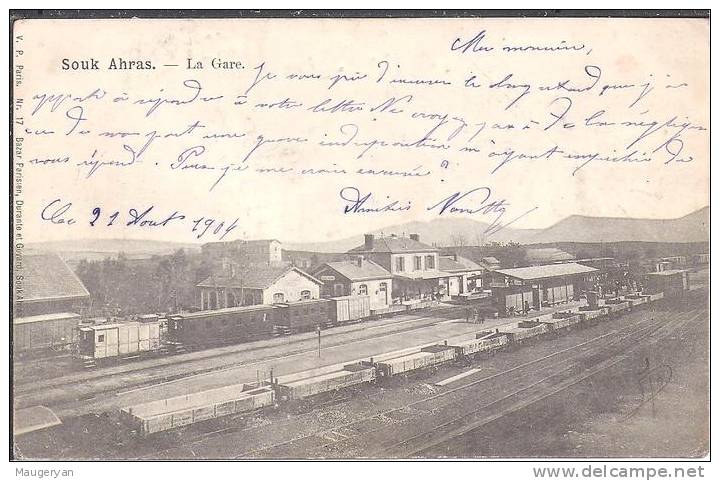 SOUK AHRAS - La  Gare