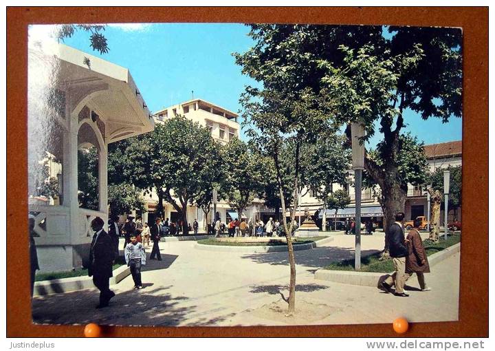 ALGERIE SOUK AHRAS PLACE DE L´INDEPENDANCE ANIMEE N° M 100