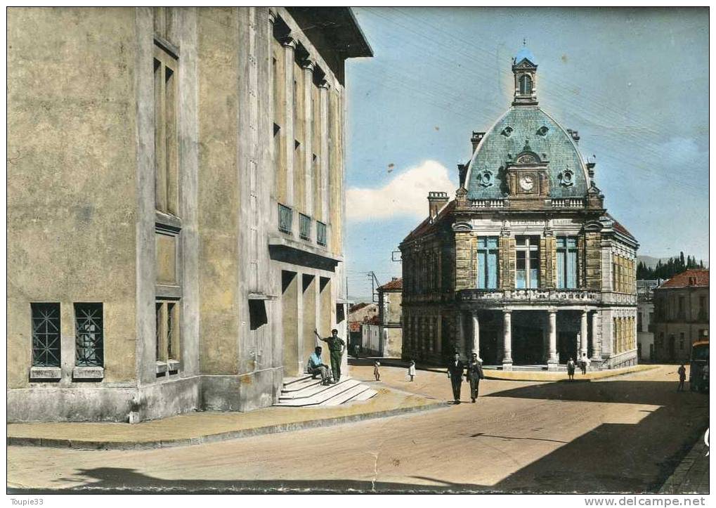 Souk Ahras la mairie et le théâtre