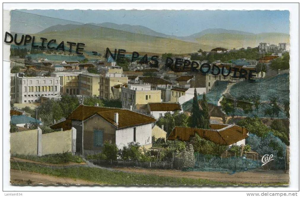 - 15 - SOUK-AHRAS - Vue générale - splendide, écrite, glacée, petit format, bon état,