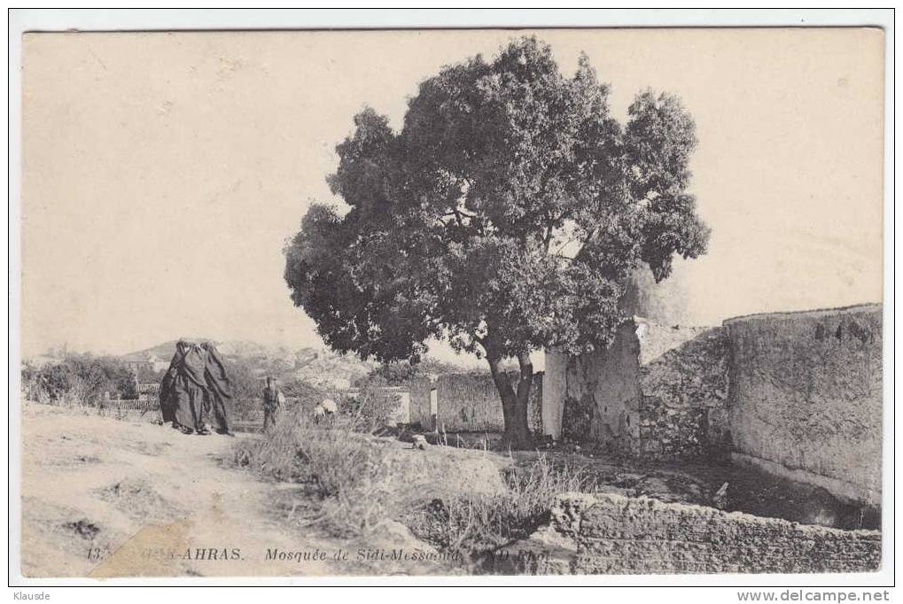 Souk Ahras s/w gel.1912 Moschee