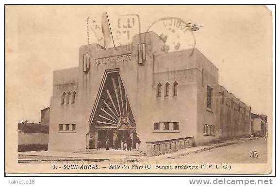 ALGERIE     Souk Ahras    Salle des Fêtes