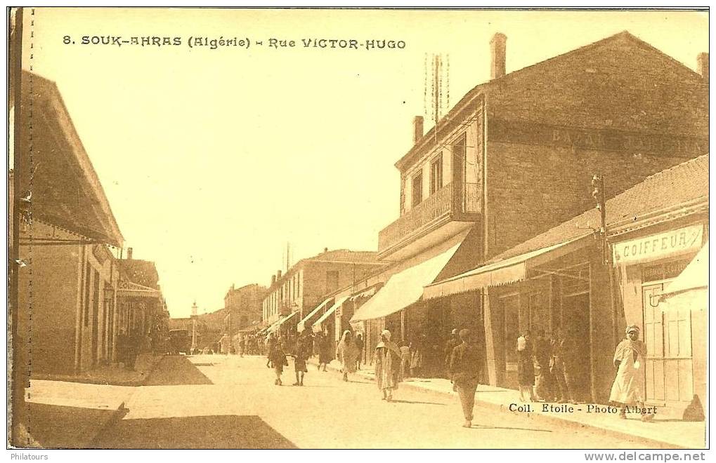 ALGERIE / SOUK-AHRAS - rue Victor Hugo