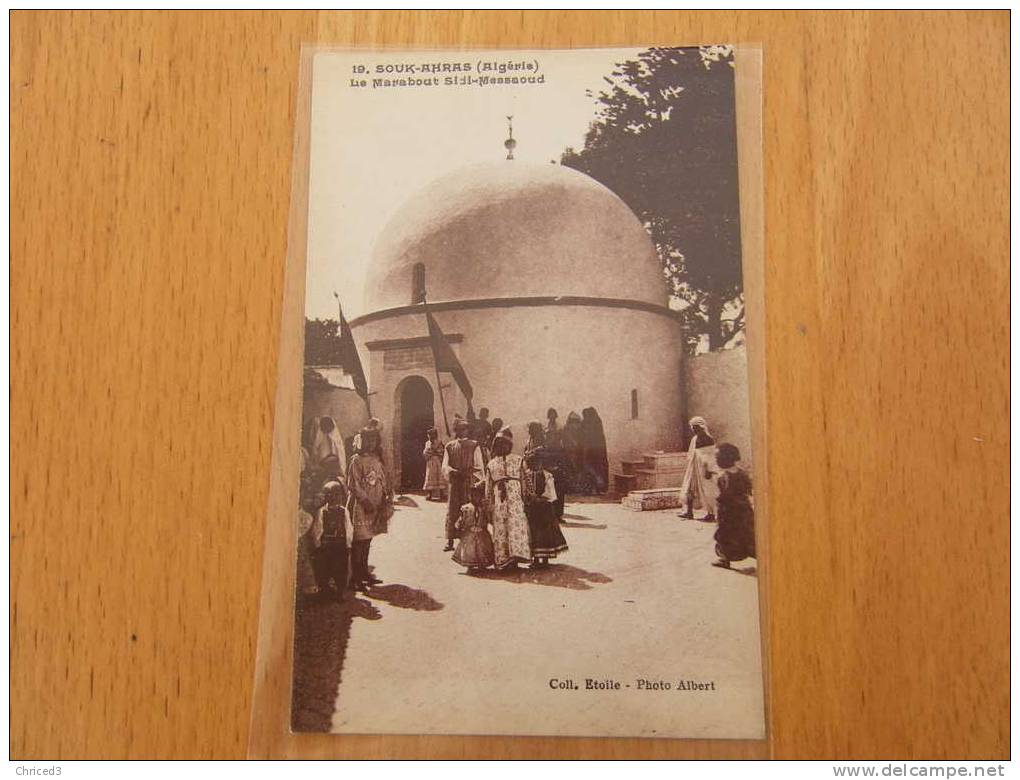 CPA - SOUK AHRAS - LE MARABOUT SIDI MESSAOUD -
