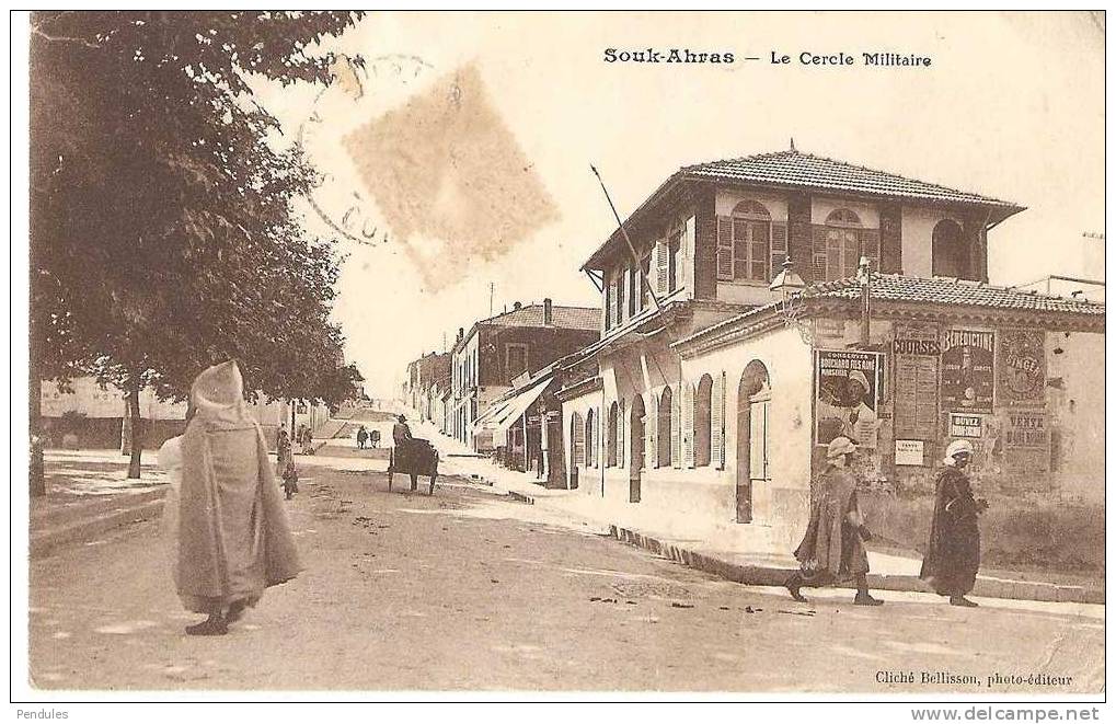SOUK ABRAS....LE CERCLE MILITAIRE     N° 473  A