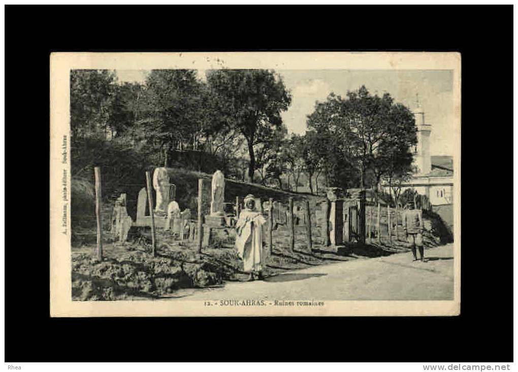 ALGERIE - SOUK-AHRAS - 12 - Ruines romaines