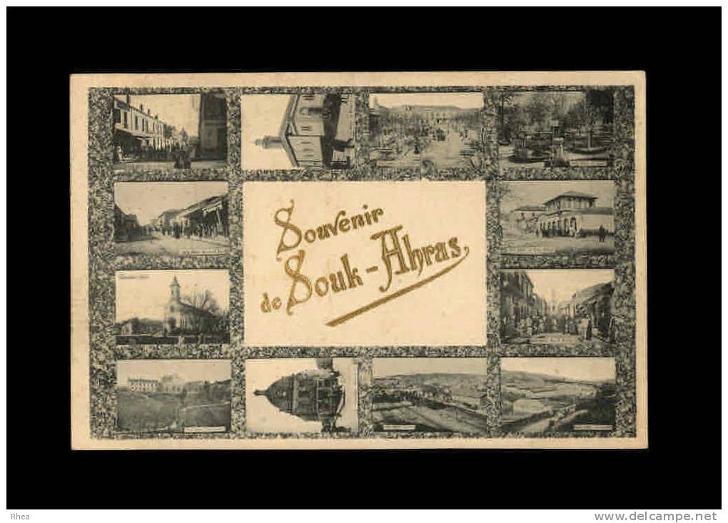 ALGERIE - SOUK-AHRAS - Souvenir de - multi vues