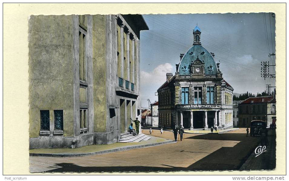 Afrique - Algérie - Souk Arhas  Mairie et théâtre