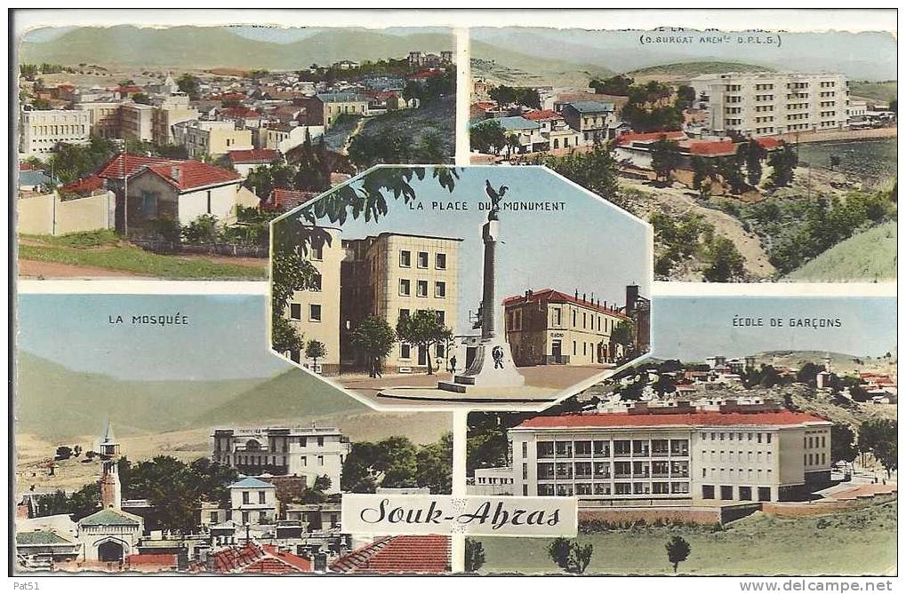 ALGERIE - Souk Ahras  Vues multiples