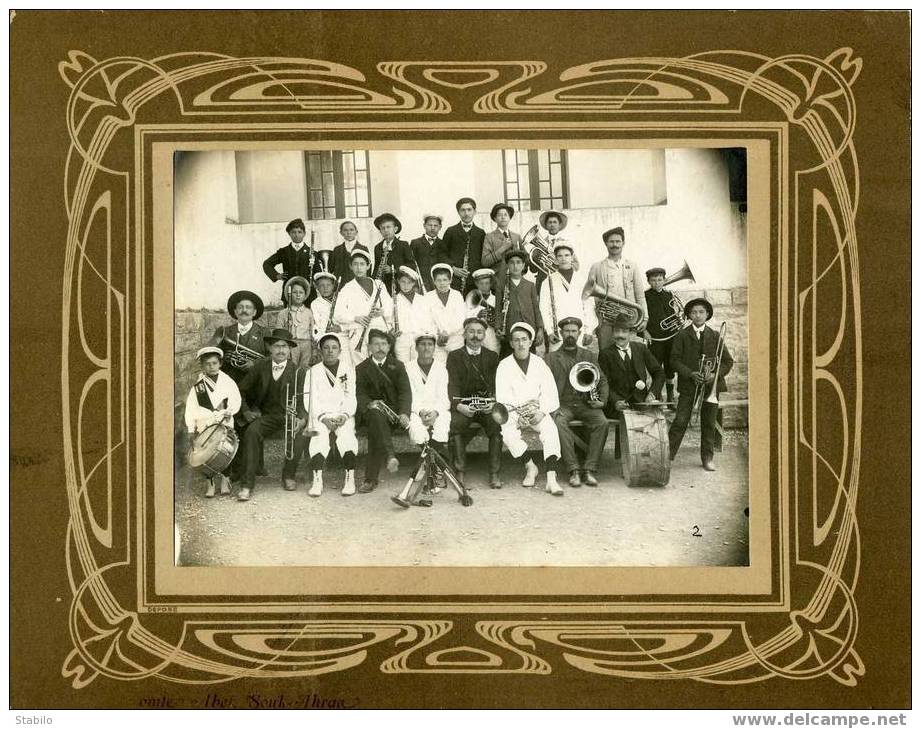 ALGERIE - SOUK-AHRAS - PHOTO DE LA FANFARE
