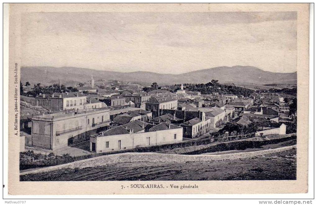 CPA , Algérie , Souk Ahras , vue générale