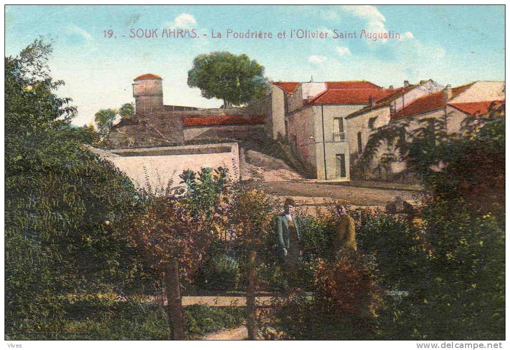 Souk Ahras. La Poudrière et l'Olivier Saint Augustin.