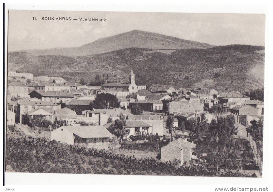 Algérie  SOUK AHRAS   Vue générale