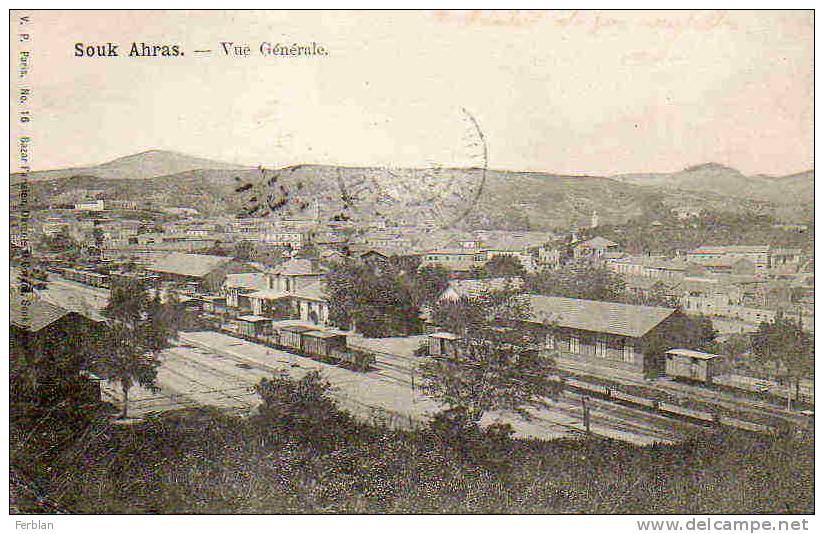 AFRIQUE. ALGERIE. SOUK AHRAS. Vue Générale.