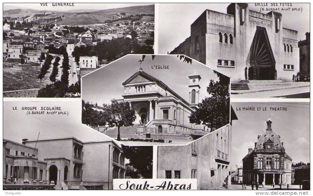 9st ALGERIE SOUK AHRAS MULTIVUES SALLE DES FETES ECOLE MAIRIE THEATRE