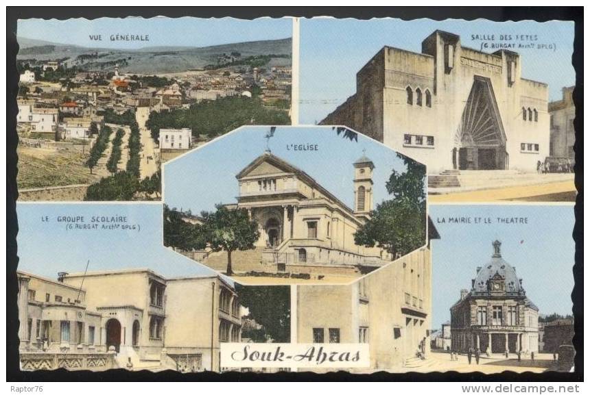 CPSM  SOUK AHRAS  Multi-vues