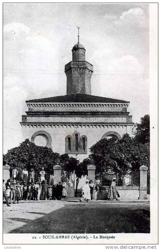SOUK AHRAS ALGERIE LA MOSQUEE PHOTO ALBERT COLLECTION ETOILE