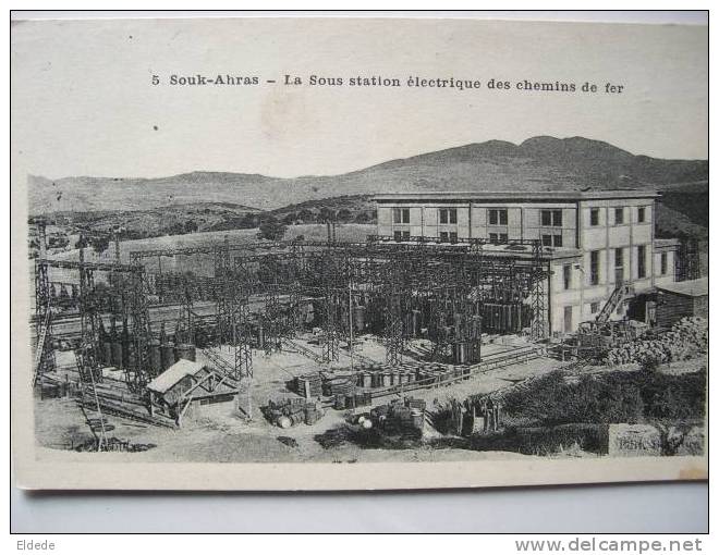 Souk Ahras 5 La sous Station electrique des Chemins de Fer