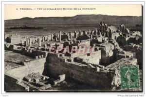 CPA Tebessa Vue Generale Des Ruines De La Basilique